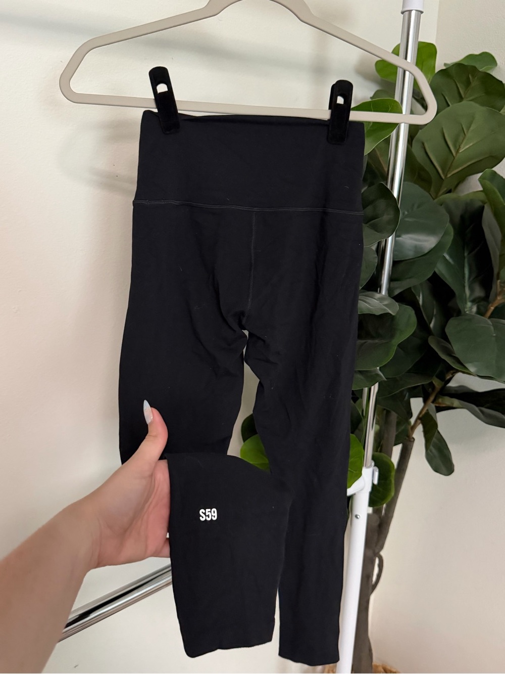 Splits59 Black High-Rise Leggings - Picture 2 of 5